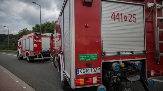 Biecz. Zderzenie dwóch pojazdów. W obu podróżowały dzieci.