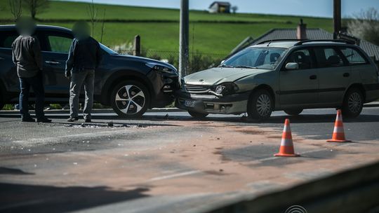 Siary: zderzenie trzech pojazdów