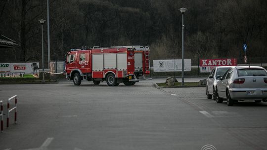 Strażacy i pogotowie gazowe w akcji