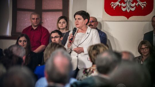 Wicepremier Beata Szydło odwiedziła Gorlickie