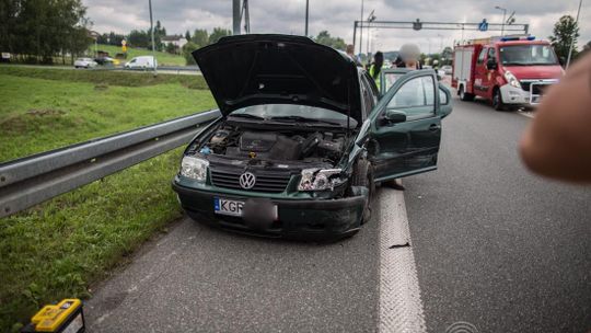 Biecz. Zderzenie dwóch pojazdów. W obu podróżowały dzieci.