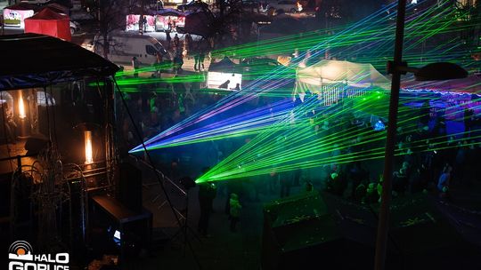 Laserowy jarmark świąteczny