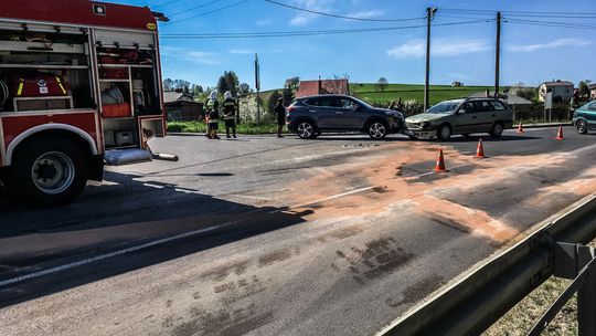 Siary: zderzenie trzech pojazdów