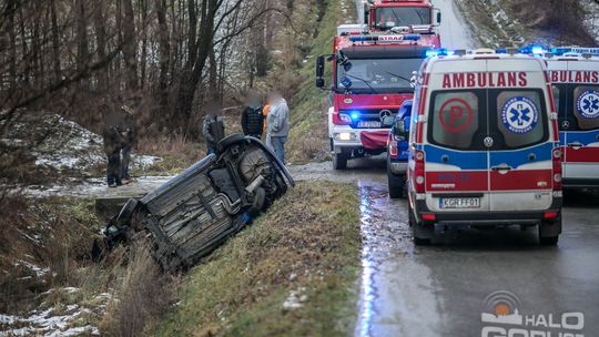 Bystra: Trzy osoby w szpitalu po wypadku