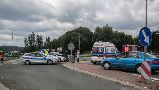 Biecz. Zderzenie dwóch pojazdów. W obu podróżowały dzieci.