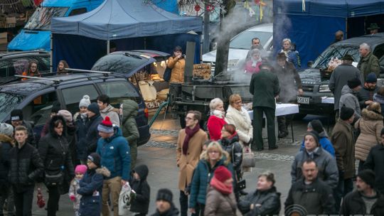 Były serdeczne życzenia i łamanie się opłatkiem. Gorliczanie spotkali się na miejskiej wigilii [ZDJĘCIA, VIDEO]