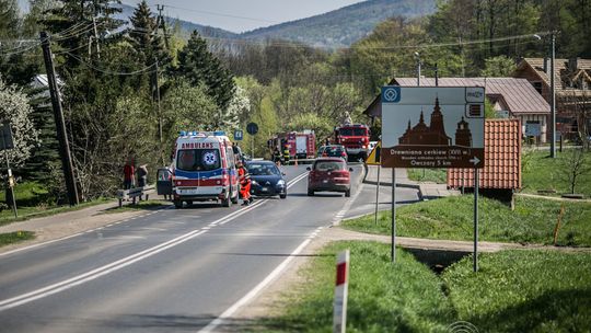 Siary: zderzenie trzech pojazdów