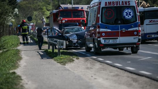 Siary: zderzenie trzech pojazdów