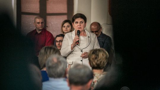 Wicepremier Beata Szydło odwiedziła Gorlickie