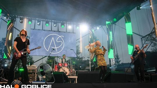 Agnieszka Chylińska podczas koncertu w ramach Dni Gorlic 2018