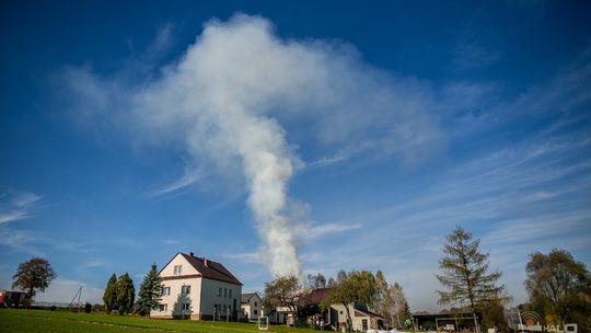 Pożar w Staszkówce