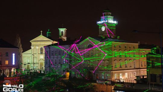 Laserowy jarmark świąteczny