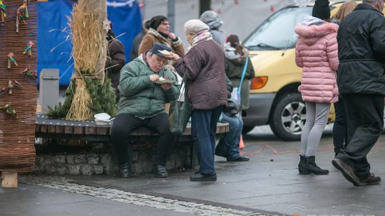 Były serdeczne życzenia i łamanie się opłatkiem. Gorliczanie spotkali się na miejskiej wigilii [ZDJĘCIA, VIDEO]