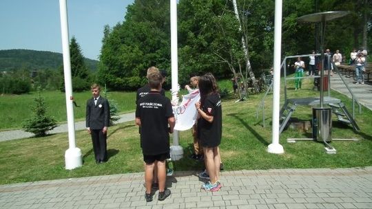 Olimpijski ogień zapłonął w Wysowej-Zdoju