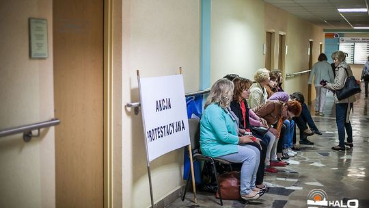 Gorlickie pielęgniarki rozpoczęły akcję protestacyjną