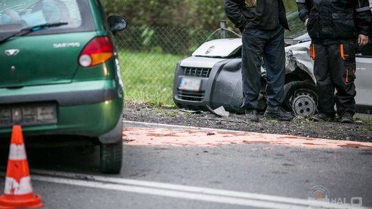 Zderzenie pojazdów na ul. Dukielskiej