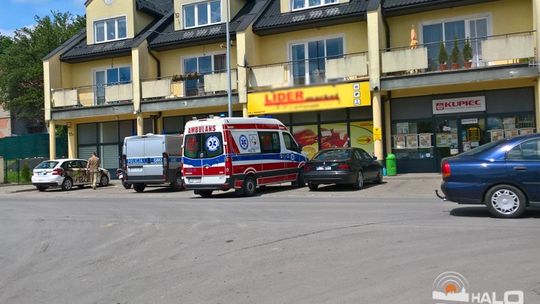 A to pech. Wjechał w motocyklistę pod komendą