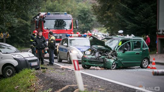 Zderzenie pojazdów na ul. Dukielskiej