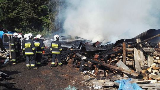 350 tysięcy poszło z dymem