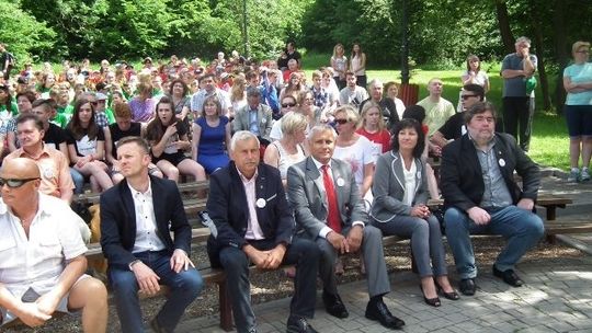 Olimpijski ogień zapłonął w Wysowej-Zdoju