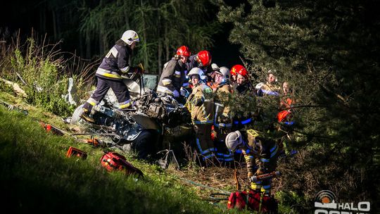 Bardzo poważny wypadek w Szymbarku (AKTUALIZACJA)