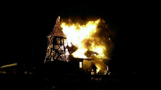 Spłonął Kościół w Libuszy
