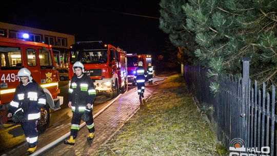 Pożar w Moszczenicy, na szczęście w porę opanowany