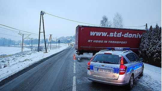 Było ślisko i nadal będzie bardzo ślisko