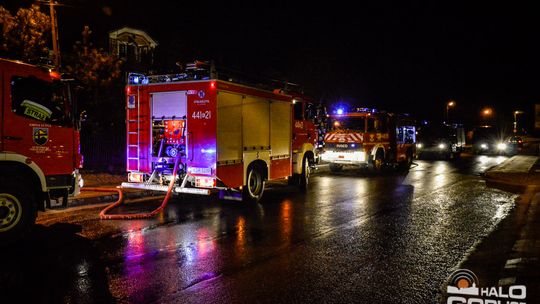 Pożar w Moszczenicy, na szczęście w porę opanowany