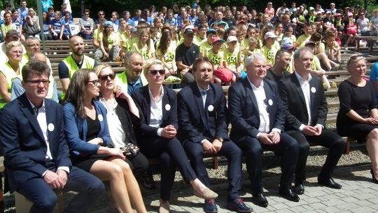 Olimpijski ogień zapłonął w Wysowej-Zdoju