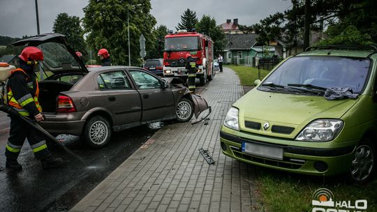 Kolizja na "stróżowskich" zakrętach