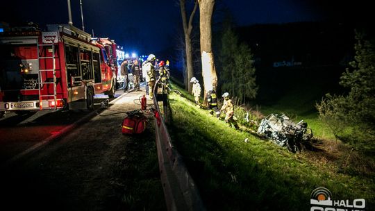 Bardzo poważny wypadek w Szymbarku (AKTUALIZACJA)