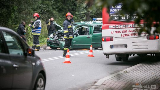 Zderzenie pojazdów na ul. Dukielskiej