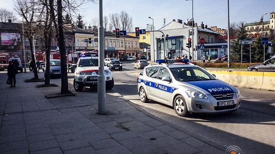 Wybuch skrzynki rozdzielczej na Zawodziu