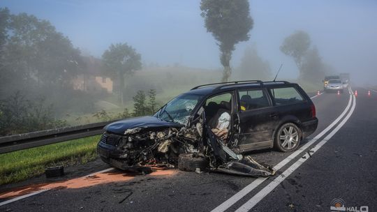 Zderzenie na Ropskiej Górze