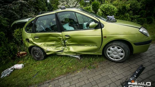 Kolizja na "stróżowskich" zakrętach