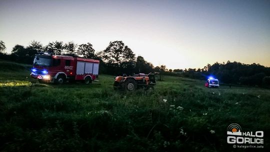 Wypadek z ciągnikiem w roli głównej