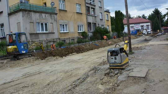 Na ulicy Krasińskiego praca wre! Fotorelacja