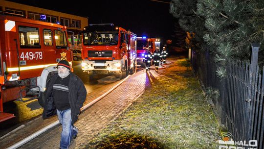 Pożar w Moszczenicy, na szczęście w porę opanowany