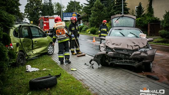 Kolizja na "stróżowskich" zakrętach