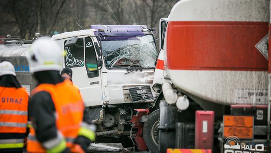 DK 28 była zablokowana. Wypadek w Szymbarku