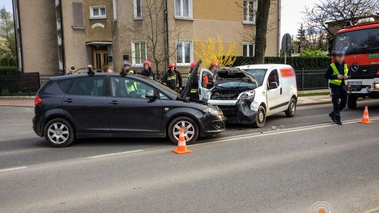 Kolizja na ulicy Rybickiego (aktualizacja)