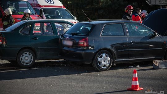 Wypadek na skrzyżowaniu w Ropie (aktualizacja)