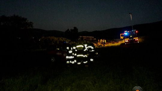 Wypadek z ciągnikiem w roli głównej