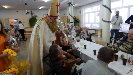 Spotkanie wigilijne w Domu Pomocy Społecznej