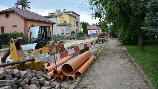 Na ulicy Krasińskiego praca wre! Fotorelacja