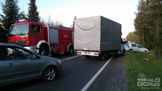 Vivaro w rowie, kolizja w Libuszy