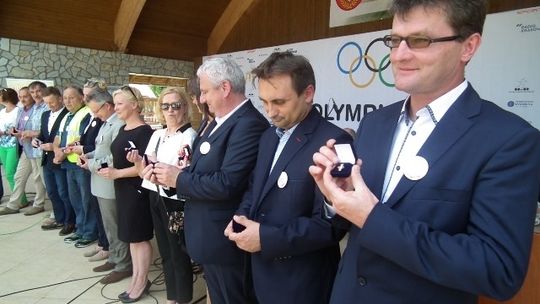 Olimpijski ogień zapłonął w Wysowej-Zdoju