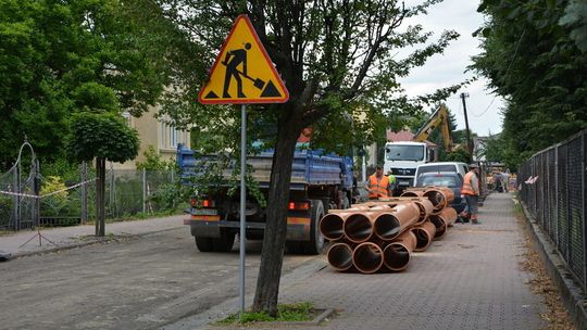 Na ulicy Krasińskiego praca wre! Fotorelacja