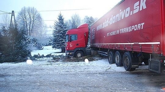 Było ślisko i nadal będzie bardzo ślisko